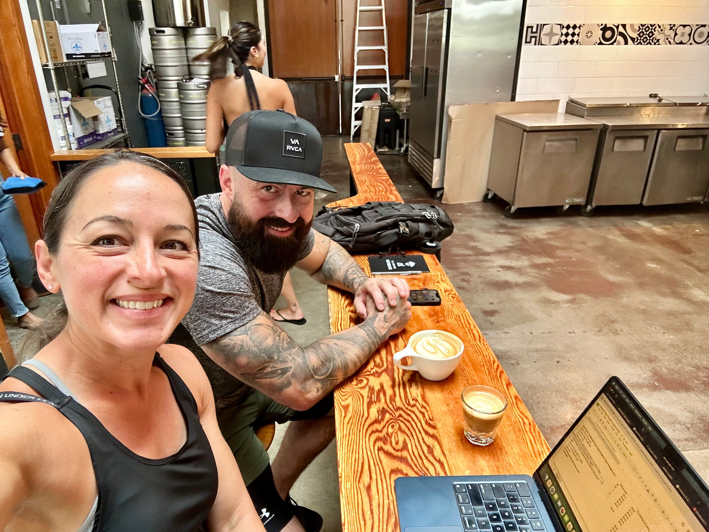 Ashley Drummonds and Kyle O'Brien, founders of Rooted