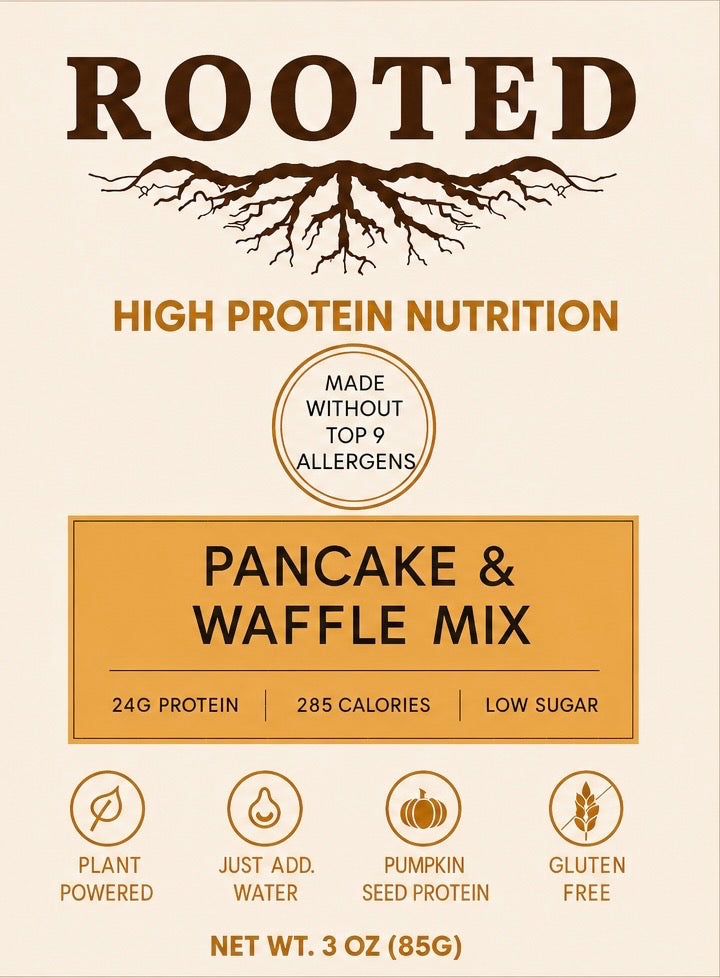 High Protein Pancake & Waffle Mix | Top 9 Allergen Free