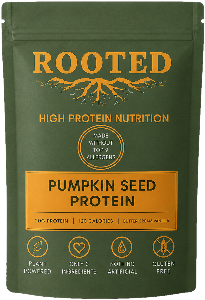 Rooted Plant Based Allergen Free Protein Powder